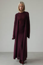 Knit Cardigan Sleeveless Dress Two Piece Set image 7