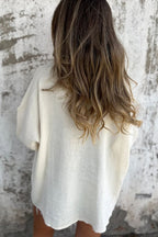 Loose Fit V Neck Long Sleeve Cardigan image 26