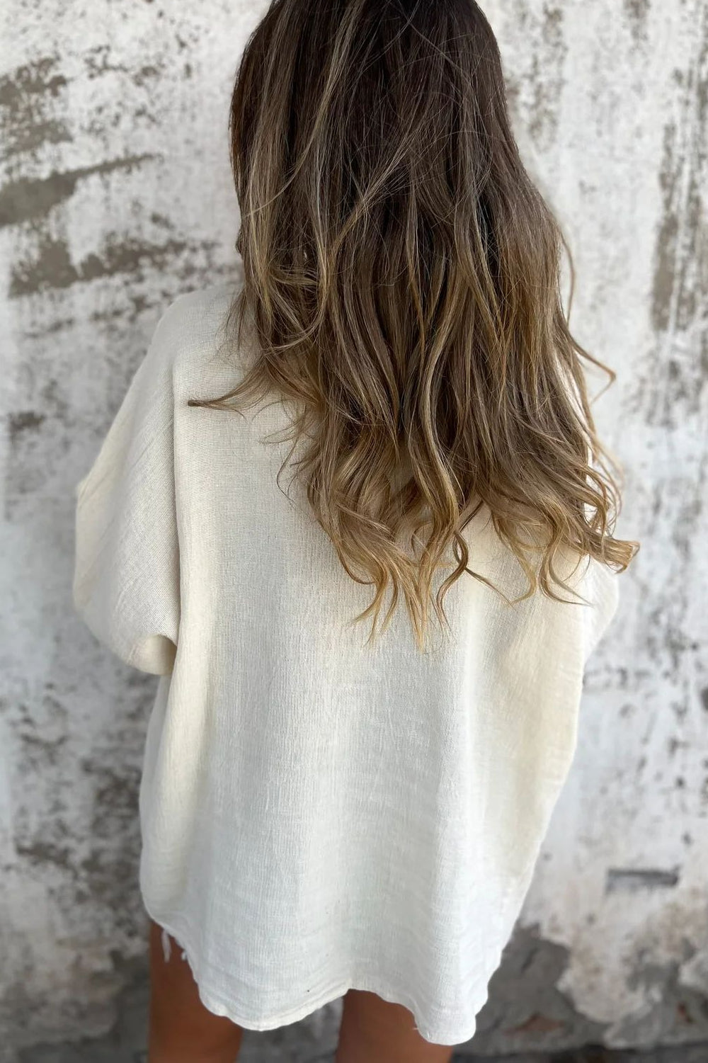 Loose Fit V Neck Long Sleeve Cardigan image 4