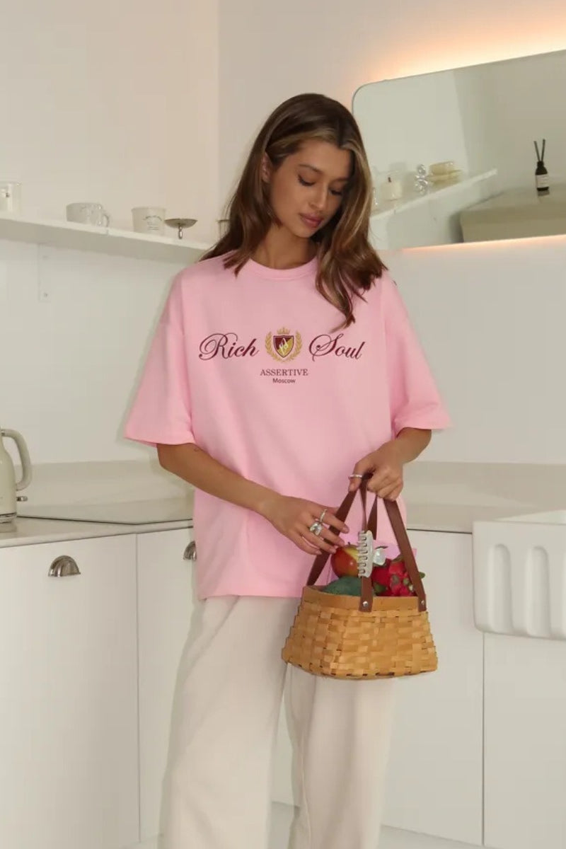 Minimalist Casual Fresh Print Cotton Short Sleeve T-shirt image 14