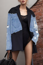 Loose Fit Summer Denim Coat image 2