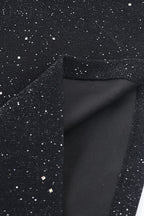 Sequin Off-Shoulder Fitted Party Dress image 9