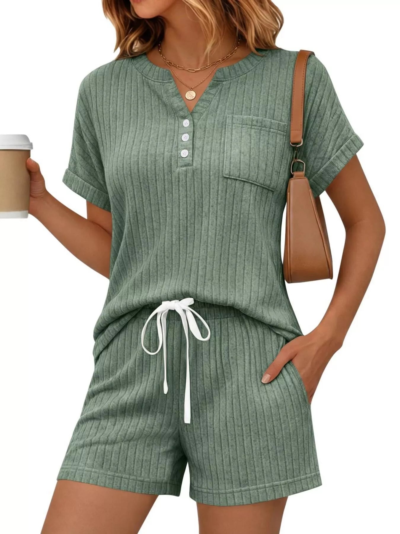 Bettina Short Set styled for Avrienne