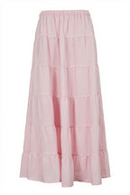 Sexy Color Block Tiered Ruffle Flowy Skirt image 6