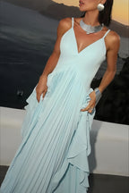Swing Pleated Layered Maxi Dress image 4