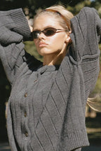 Soft Rib Relaxed Cardigan image 9