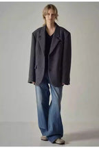 High Waist Black Wide Leg Jean image 4