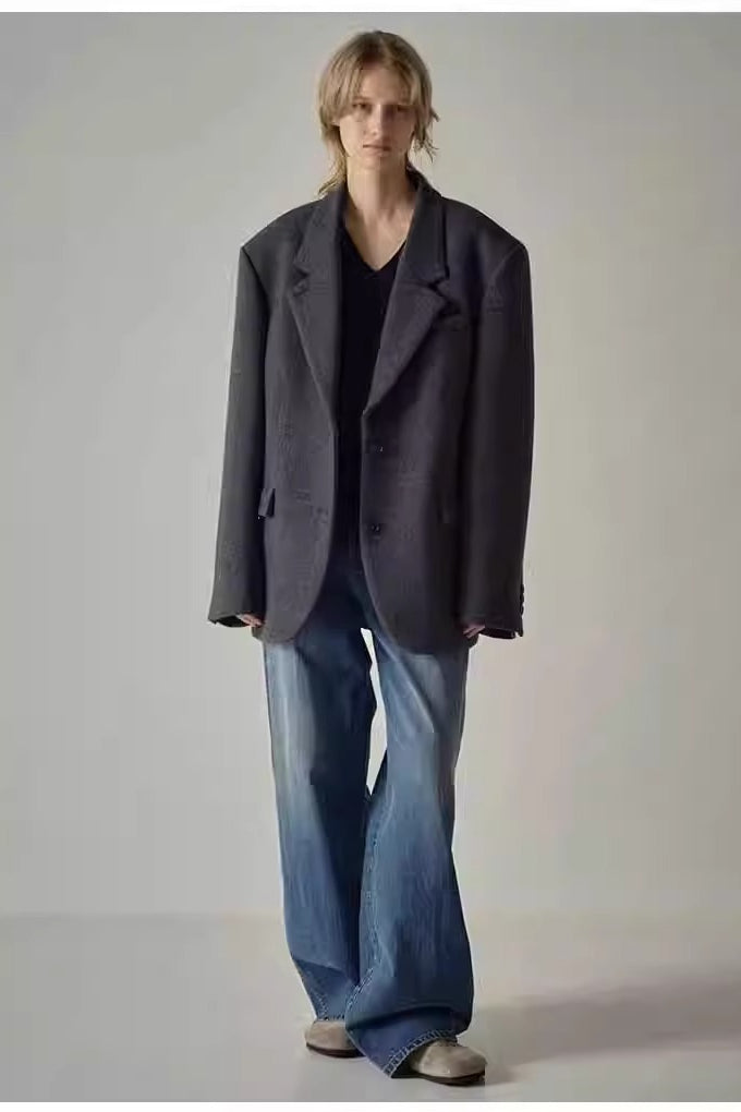 High Waist Black Wide Leg Jean image 4