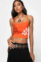 Chic Comfort Floral Print Cami Top image 1