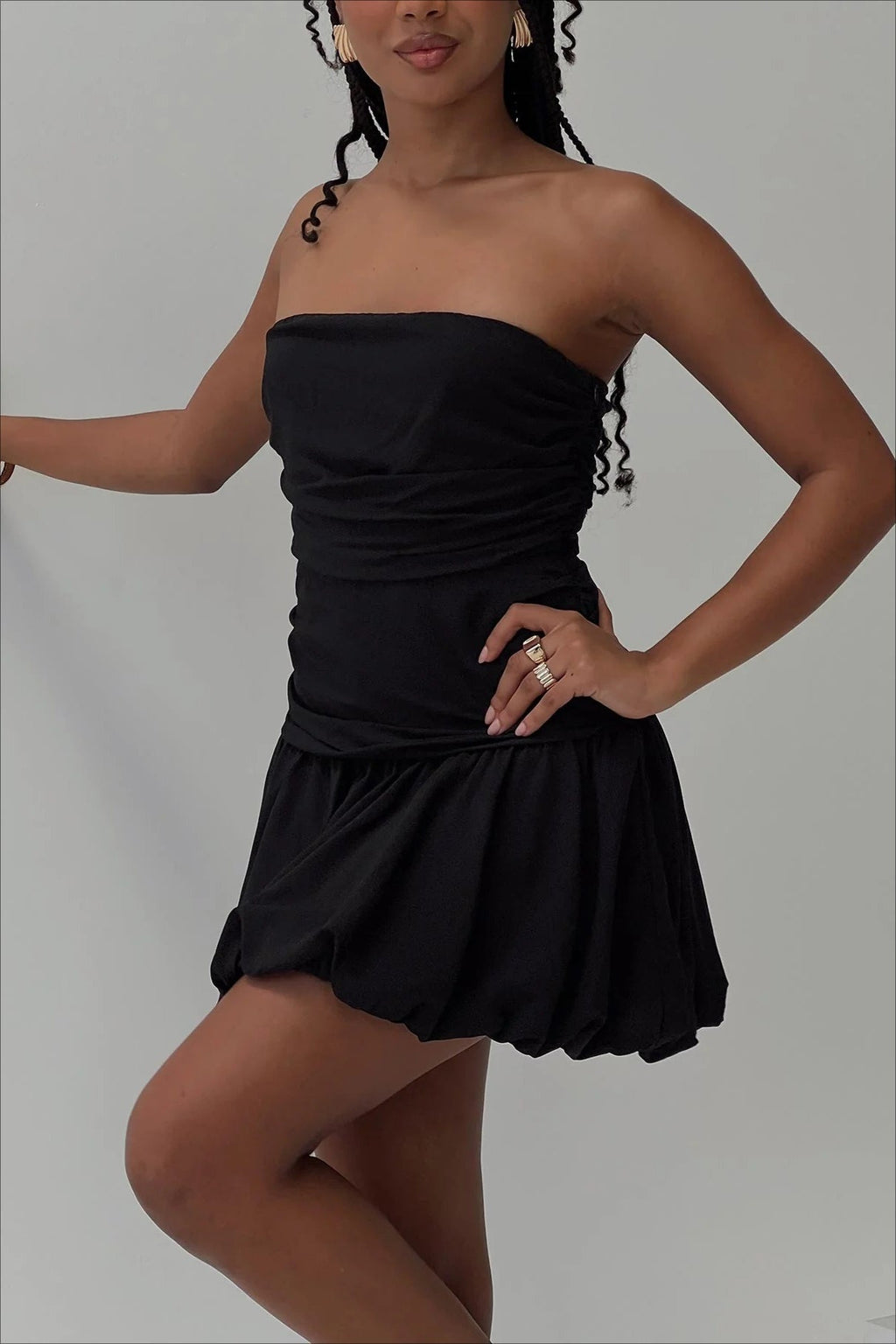 Strapless Bodycon Mini Party Dress image 12