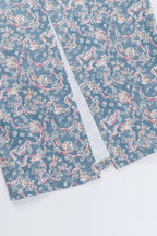 Sexy Spaghetti Strap Paisley Floral Bodycon Maxi Dress image 8