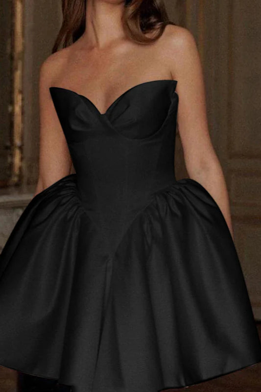 French Style Sweetheart Neckline A-Line Party Dress image 5