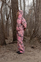 Y2K Retro Camo Print Zip Up Hoodie image 4