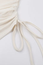Lace-Up Shoulder Top Set With Skirt Party Dress image 9