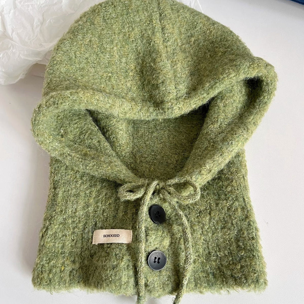 Vintage Balaclava Knit Neck Warmer Hat image 8
