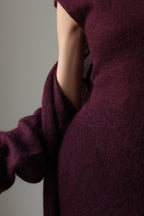 Knit Cardigan Sleeveless Dress Two Piece Set image 10