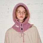 Vintage Balaclava Knit Neck Warmer Hat image 5