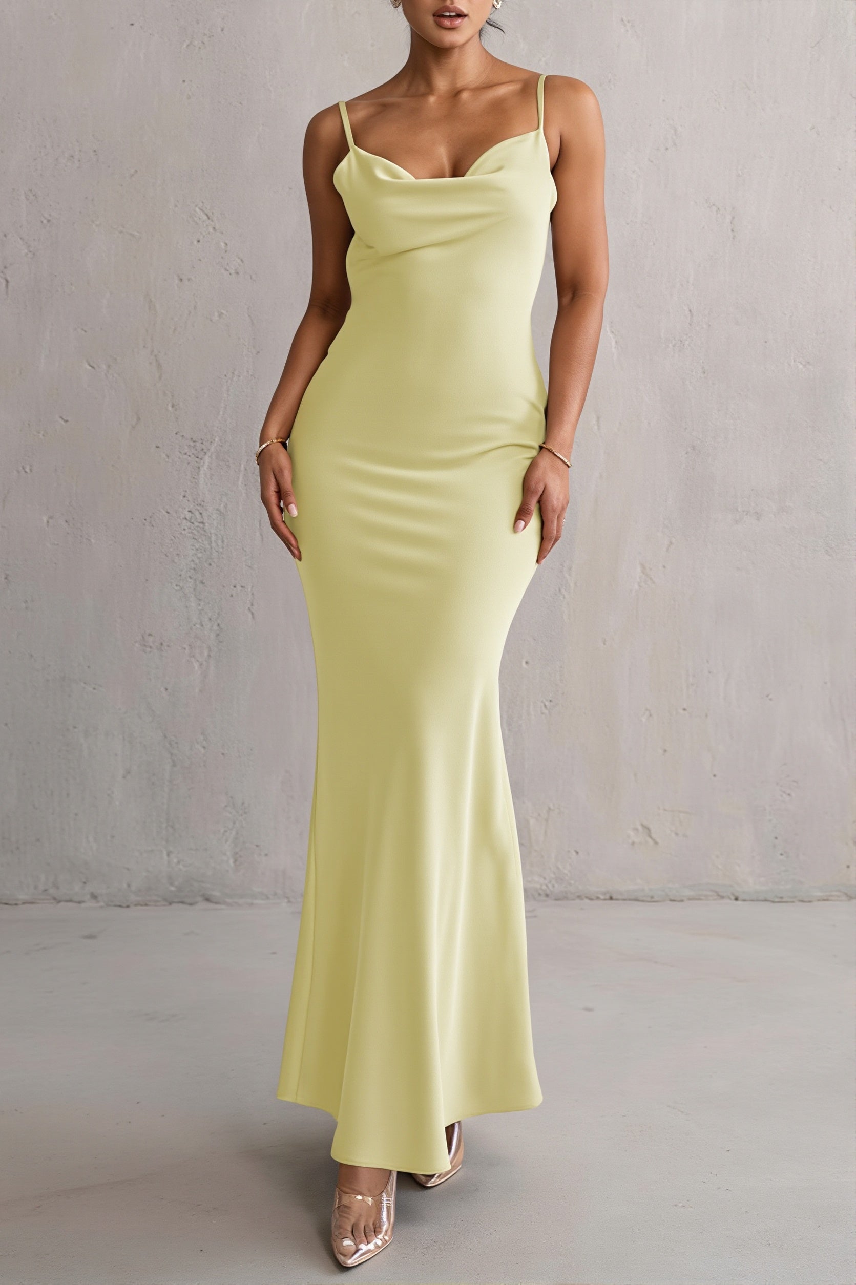Sexy 3D Flower Cami Open Back Maxi Dress image 6
