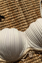Scalloped Ribbed Bikini Set image 4