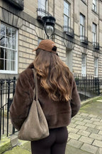 High Street Faux Fur Collar Coat image 4