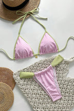 Sexy Triangle Cup Two Piece Swim Set image 3