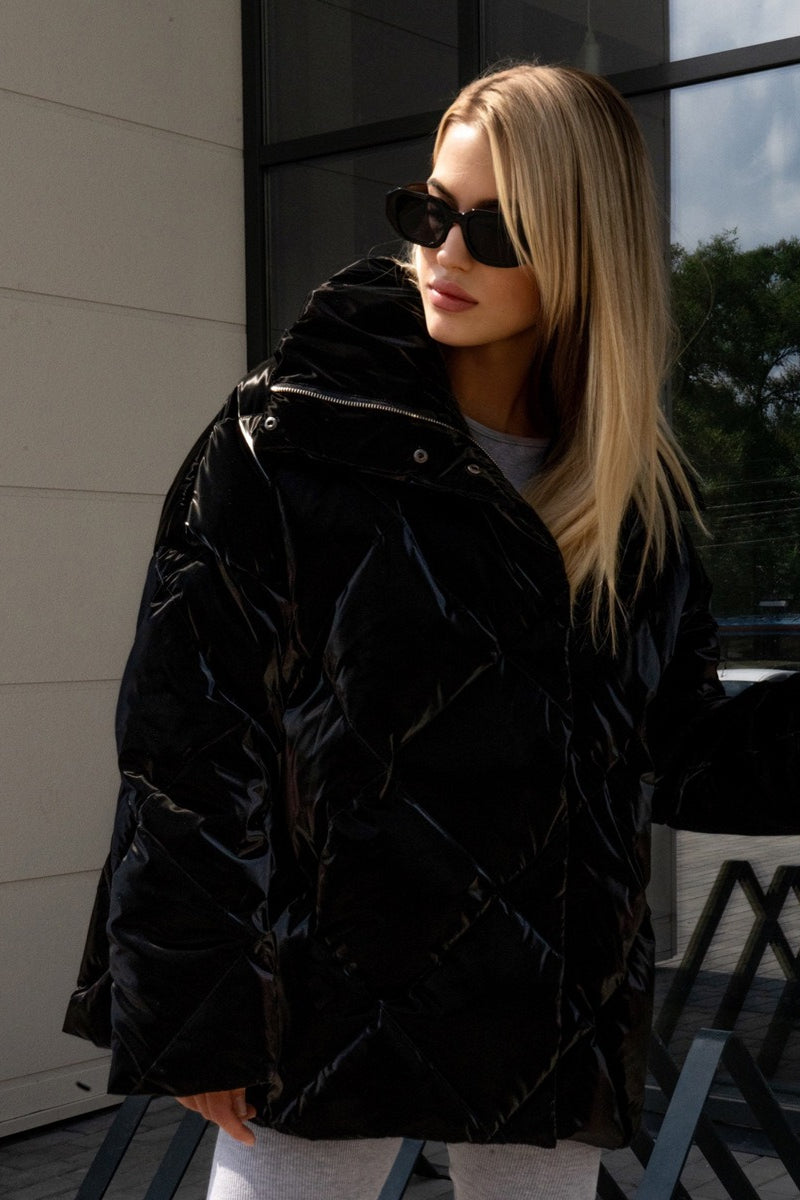 Loose Fit Quilted Cotton Jacket image 19