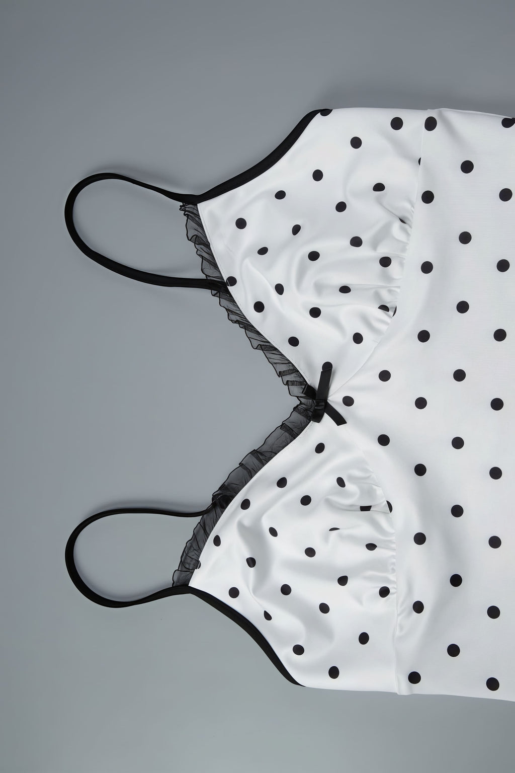 Sexy Polka Dot Cami Fitted Skirt Set image 7