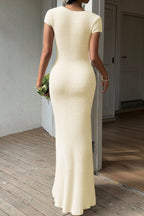 French Style Sexy Mermaid Boho Dress image 3