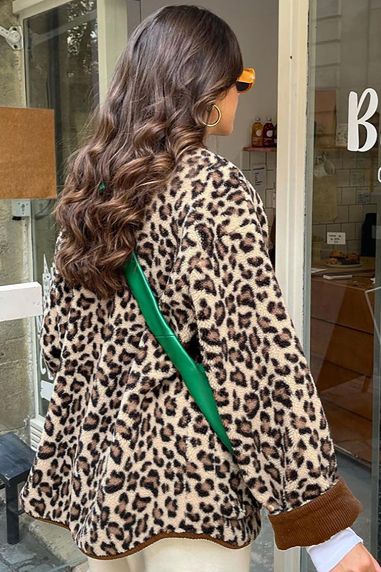 Trendy Faux Shearling Coat image 4