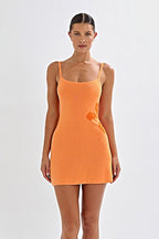 Printed Backless Slim Waist Bodycon Sweater Dress image 13