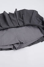 Y2K Polka Dot Lace Pleated Mini Skirt image 6