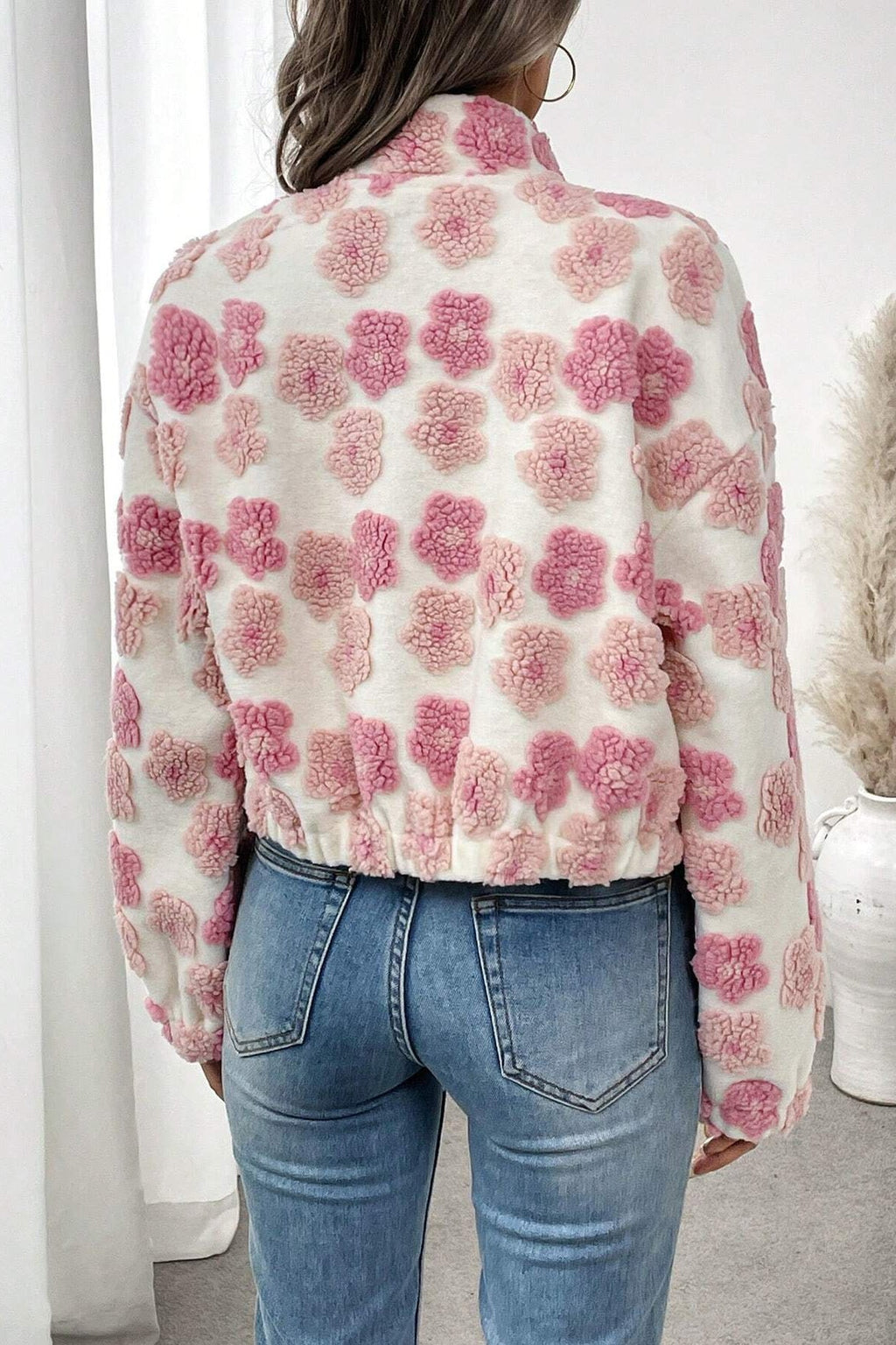 Jacquard Trendy Stylish Jacket Coat image 4