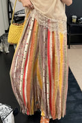 Vacation Casual Rainbow Pumpkin Pants image 1
