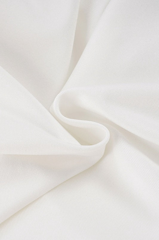 Solid Color Bow Tie Backless T‑shirt image 7