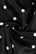 Polka Dot Straight Leg Casual Pants image 6