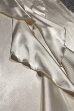 Sexy Halter V Neck Backless Sash Maxi Dress image 8