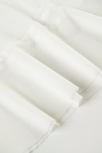 Mesh Panel Ruffle Tie Detail Maxi Skirt image 5