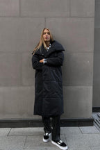 Long Stand Collar Puffer Jacket image 19