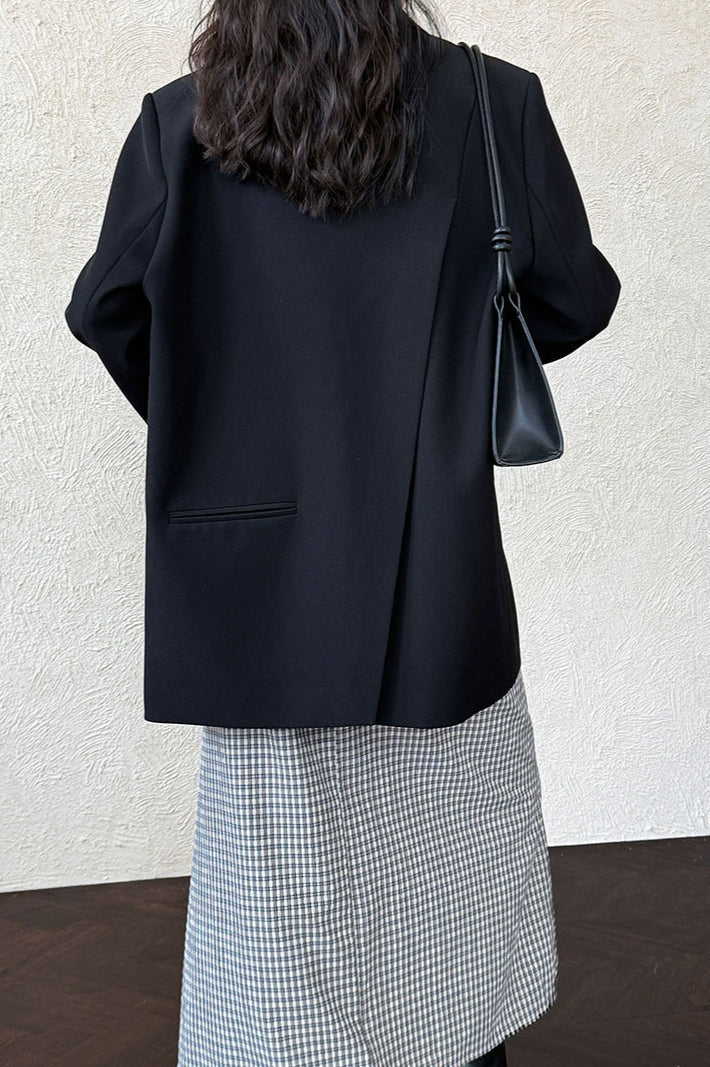 Split Back Relaxed Fit Blazer image 11