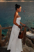 Cutout Strapless Beach Party Dress image 5