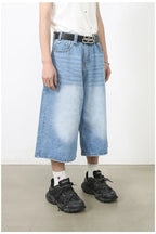Vintage Y2K Loose Cropped Jeans image 12