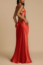 Satin One Shoulder Bodycon Formal Dress image 13