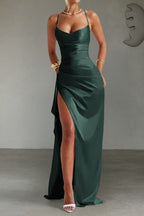 Long Slip Elegant Party Dress image 9