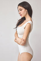 Wide Strap Slim Fit Triangle One Piece Set image 4