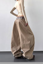 Vintage Layered Wide-Leg Palazzo Pants image 2