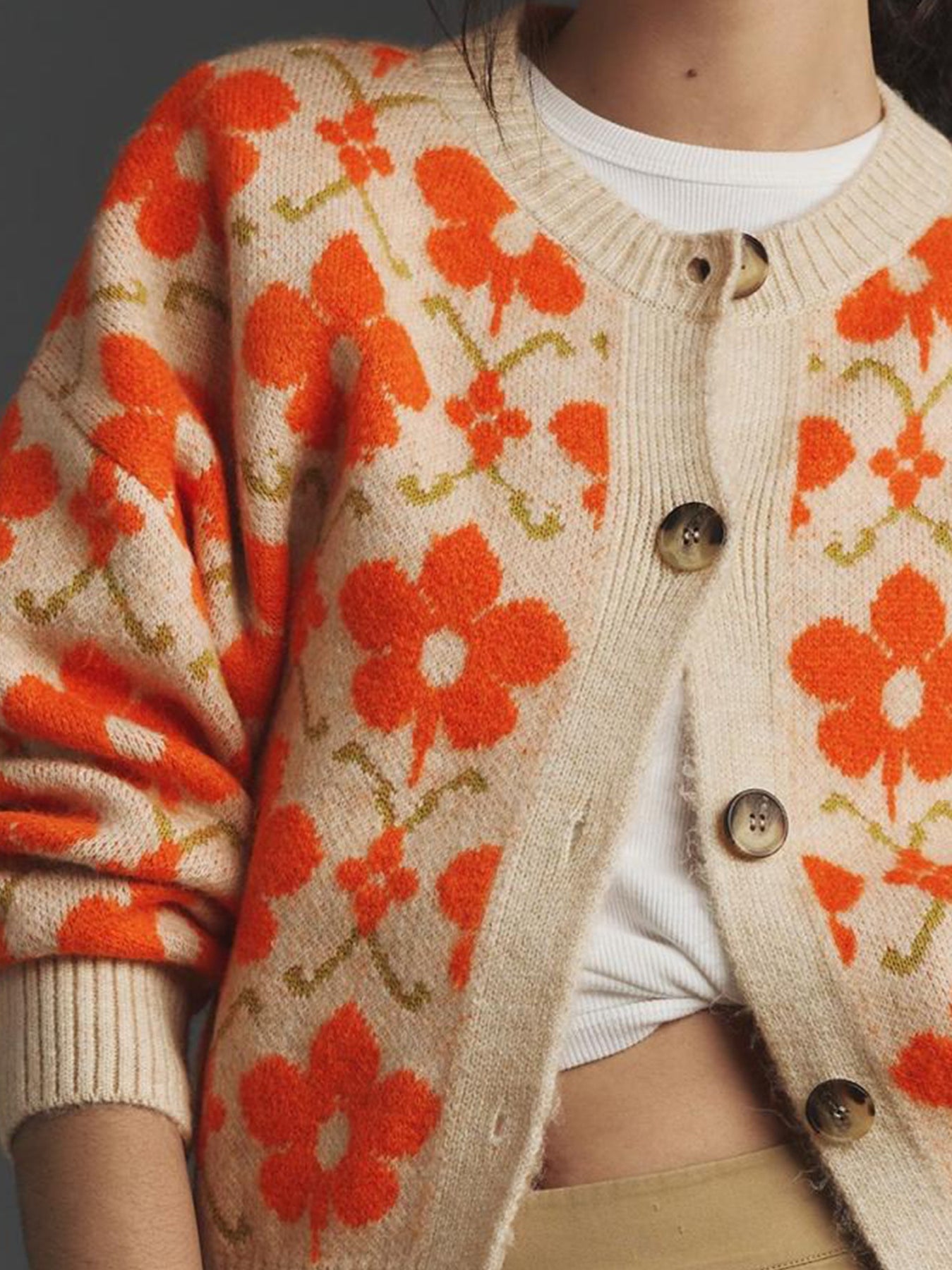 Long Sleeve Jacquard Cardigan image 5