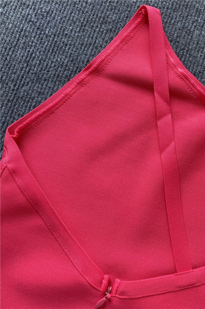 One Shoulder Backless Party Dress image 14