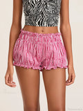 90s Plaid Lantern Bloomer Short image 7