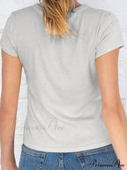 90s Short Sleeve Trendy Crop Blouse - Black image 5