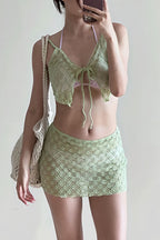 Vacation Fresh Sheer Four Piece Swim Set image 2